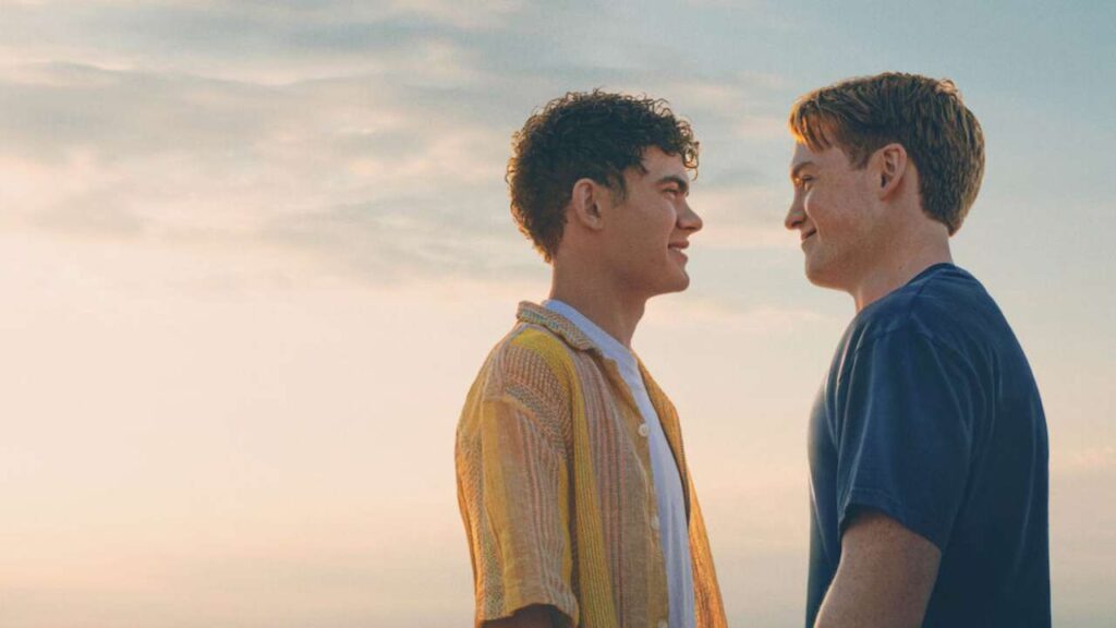 Una scena di Heartstopper Forever.
