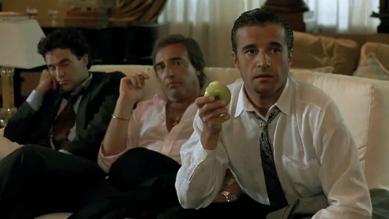Christian De Sica e Angelo Bernabucci in Compagni di scuola