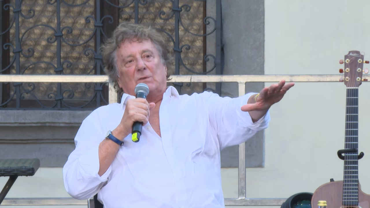 Enzo Iacchetti all'evento Naturalmente Pianoforte