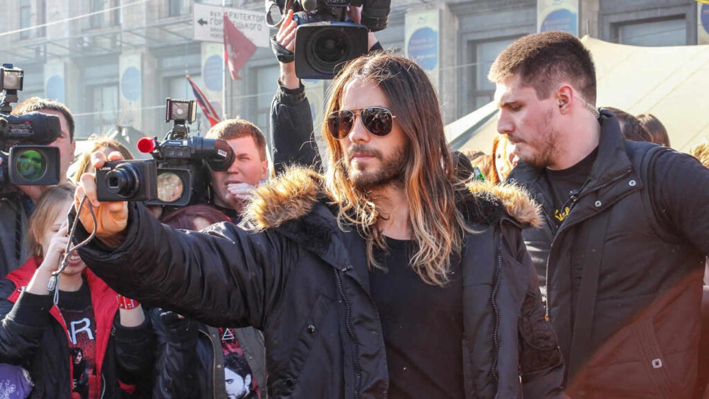 Jared Leto in Ucraina nel 2014