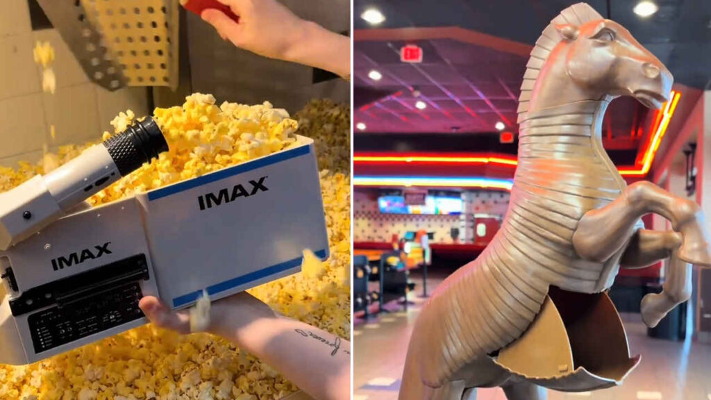 Odissea, il secchiello per i popcorn a forma di Cavallo di Troia è già il gadget più desiderato I secchielli per popcorn di Odissea