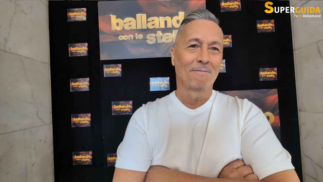 Paolo Belli durante un'intervista