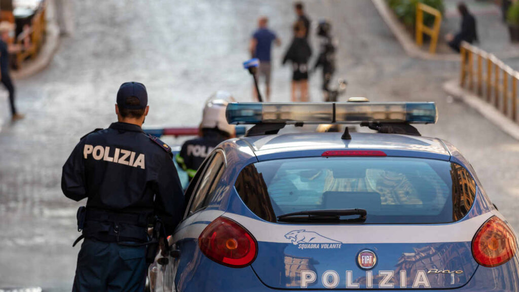La polizia a Roma
