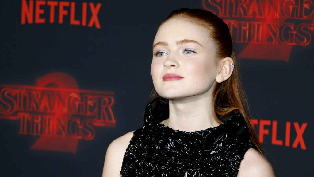 Sadie Sink alla premiere di Stranger Things 2