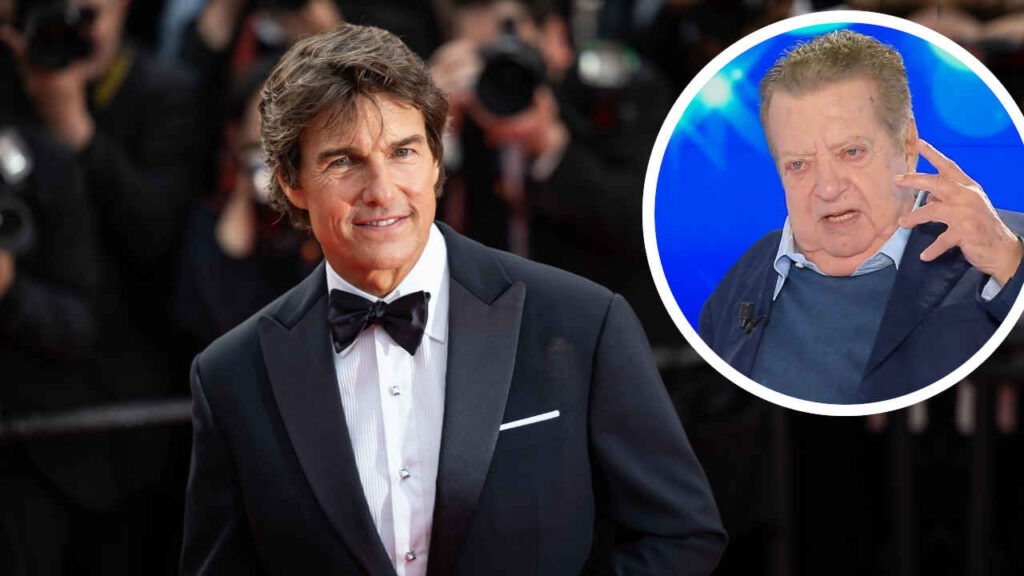 Quando Tom Cruise ruppe un dito a Vittorio Cecchi Gori: l’aneddoto di Rita Rusic Tom Cruise e Vittorio Cecchi Gori