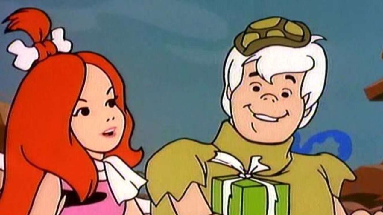 Una scena della serie animata I figli degli antenati. 