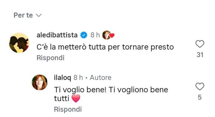 Alessandro Di Battista commento instagram dopo il malore