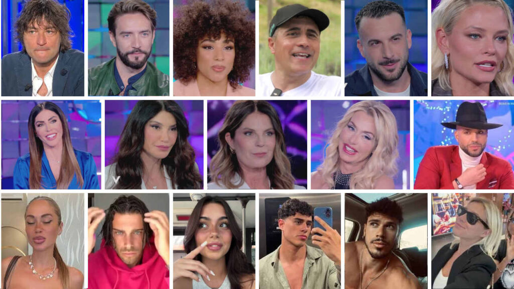 Grande Fratello Vip 9 - i concorrenti