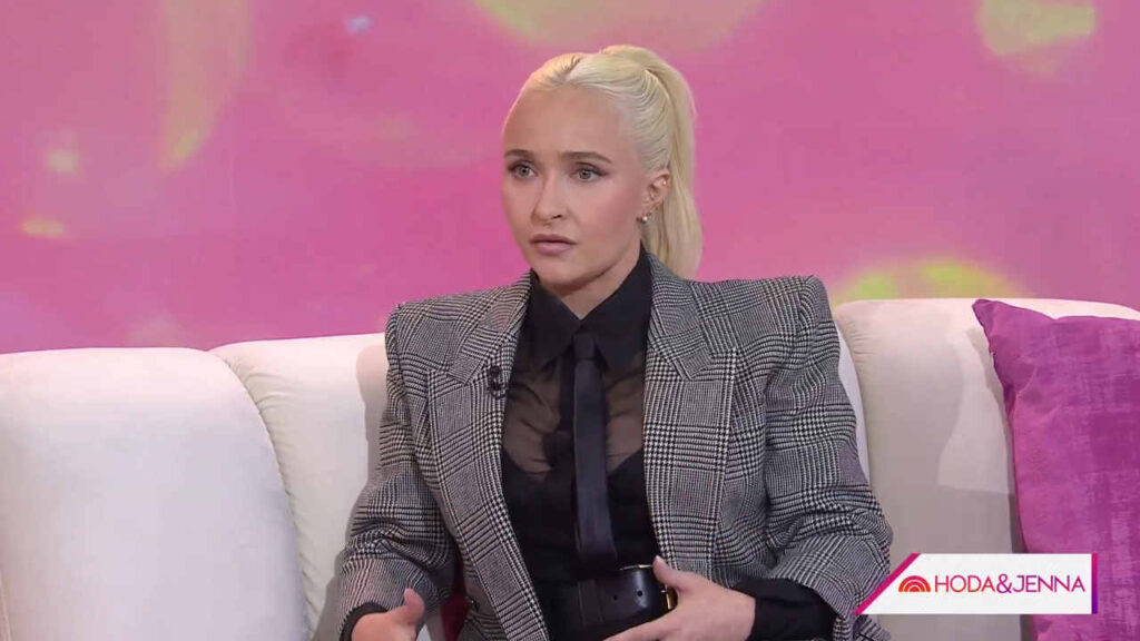 Hayden Panettiere nel programma Today