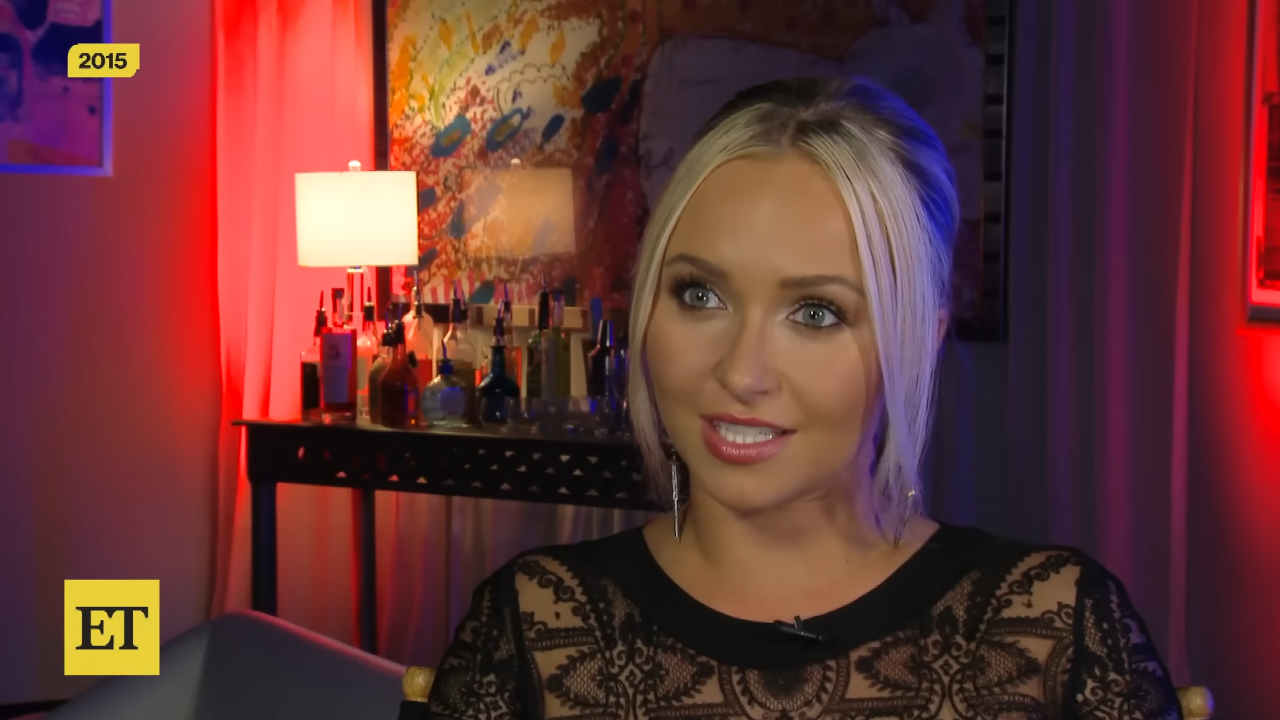 Hayden Panettiere durante un'intervista