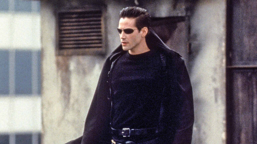 Keanu Reeves in Matrix