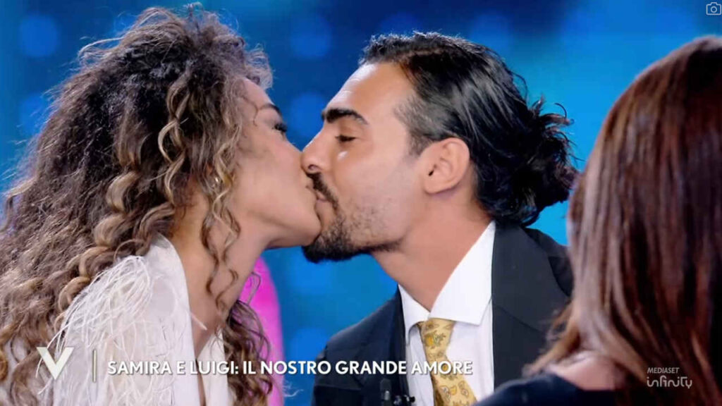 Samira Lui e Luigi Punzo a Verissimo