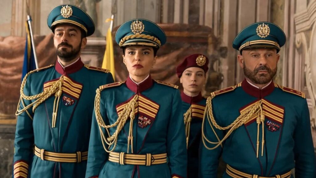Minerva – La scuola, recensione: il regista di Mare Fuori porta il teen drama in un liceo militare Una scena di Minerva - La scuola.