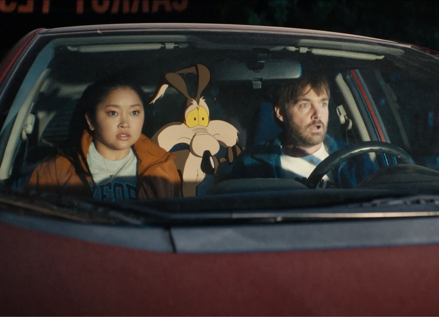 Una scena di Coyote vs Acme (fonte: Warner Bros. Pictures, Warner Animation Group)