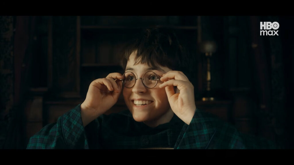 Harry Potter, un frame dal trailer della serie