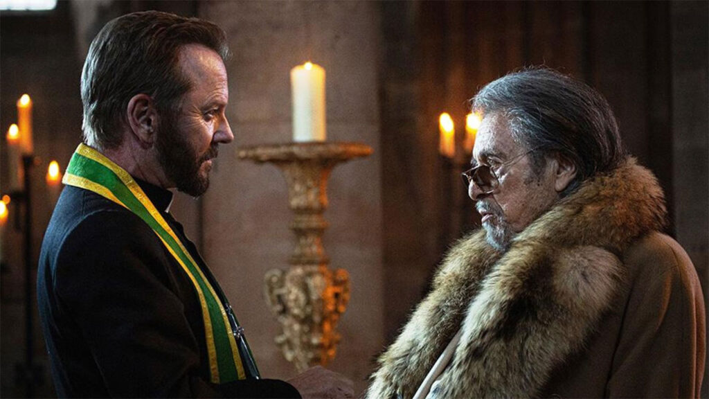 Kiefer Sutherland e Al Pacino in Father Joe