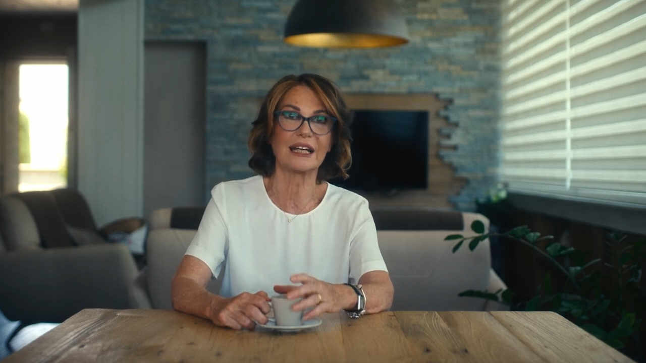 Daniela Serafini, madre di Ilary Blasi nel documentario Unica