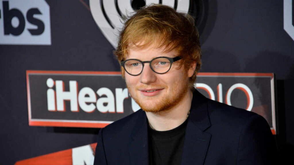 Ed Sheeran ad un evento a Los Angeles
