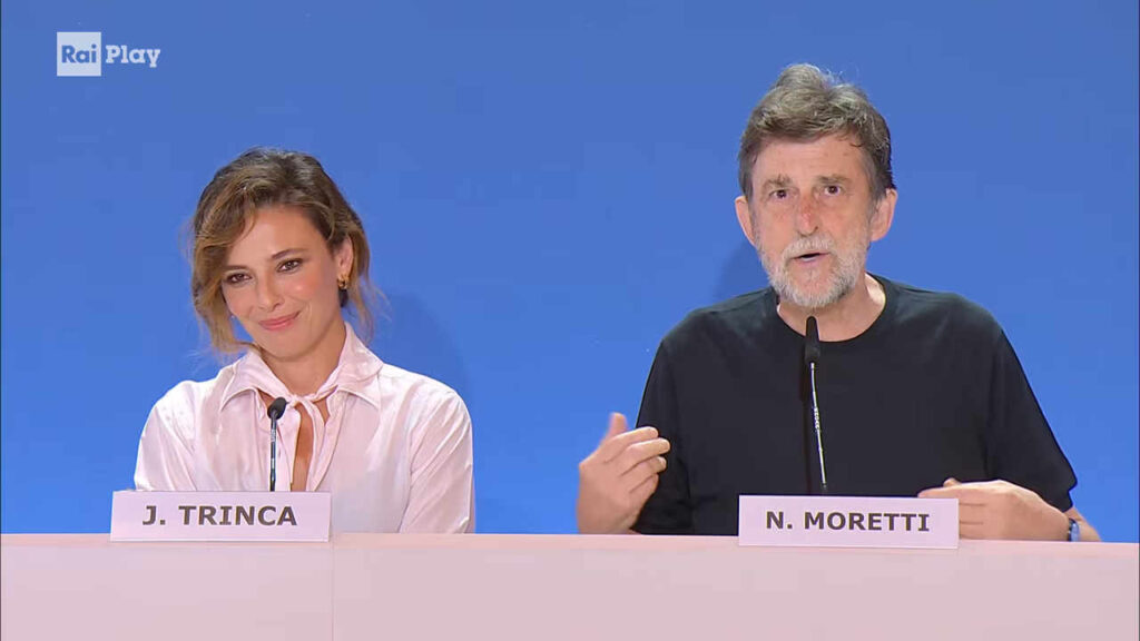 Jasmine Trinca e Nanni Moretti a Venezia 2026