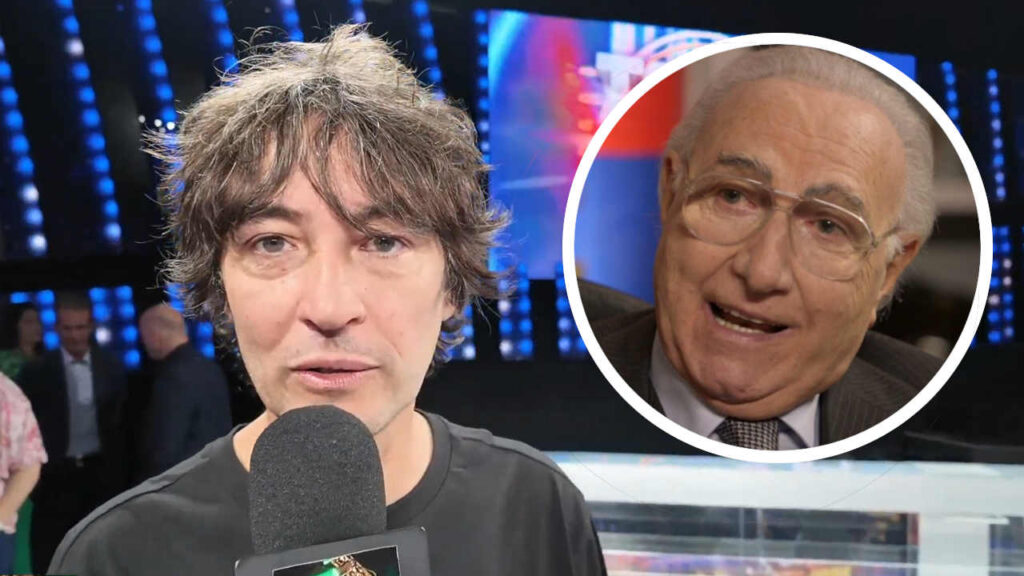 Simone Annicchiarico e Pippo Baudo