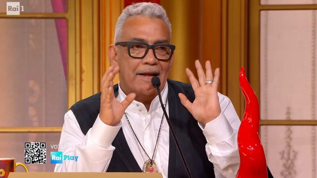 Guillermo Mariotto a Ballando (fonte: Rai)
