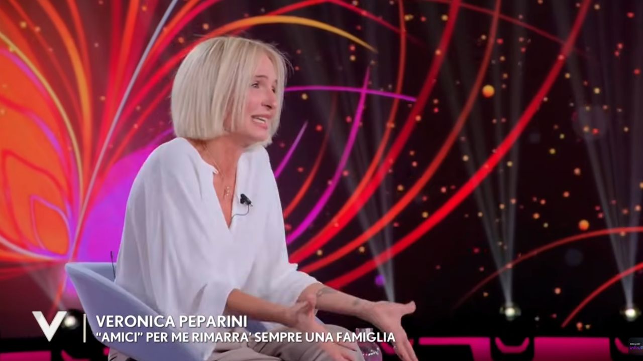Veronica Peparini a Verissimo (fonte: Youtube Mediaset)