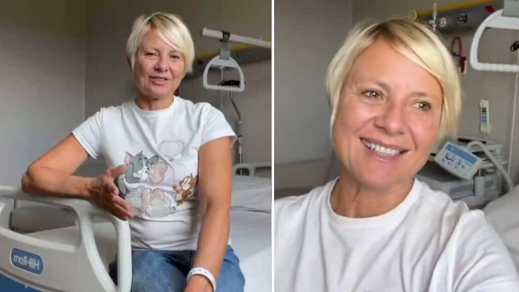 Antonella Elia in ospedale