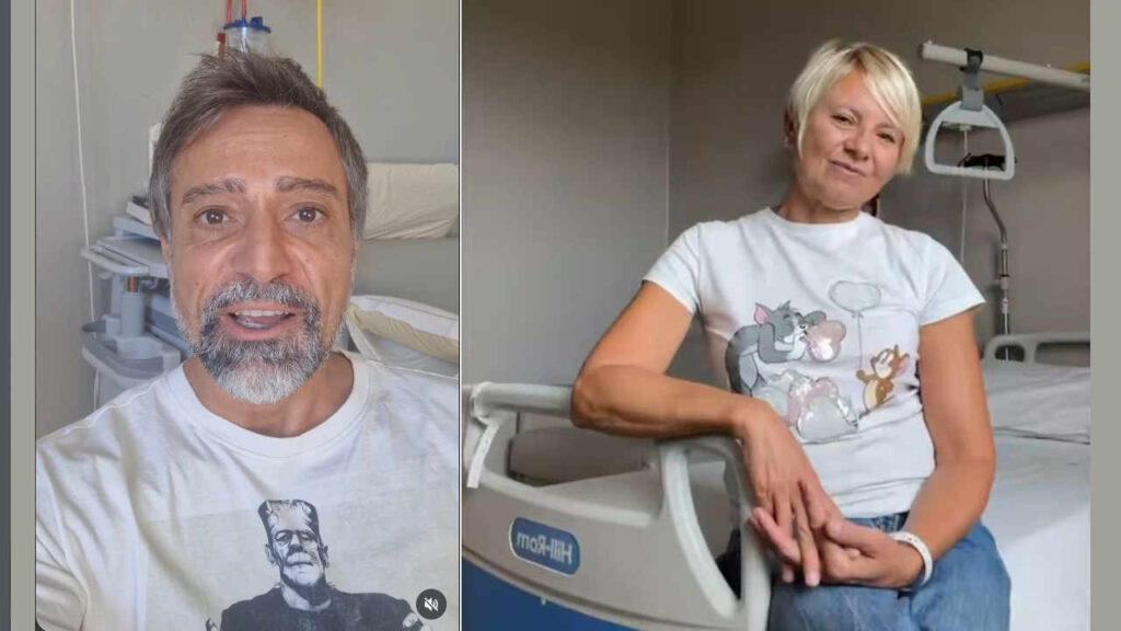 Antonella Elia e Pietro Delle Piane