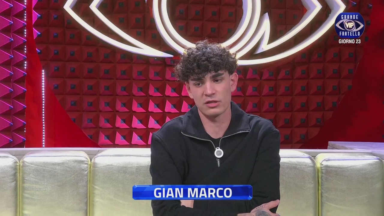 Gian Marco Ciaccia al Grande Fratello Vip
